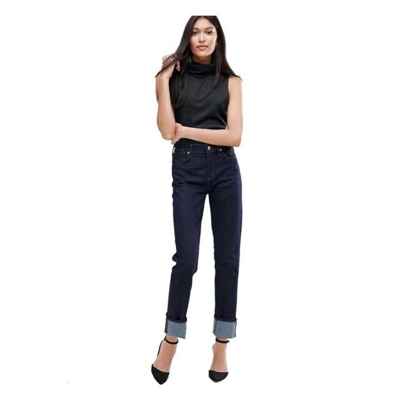✨AGOLDE Bella High Rise Slim Dark Wash Sz 27 Jeans✨